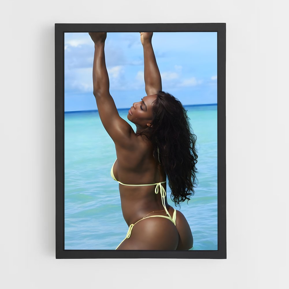 Poster Splash de Serena – affiche Tennis (vue 2)